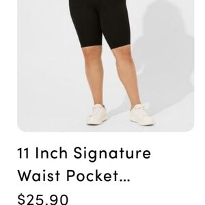 Torrid biker shorts